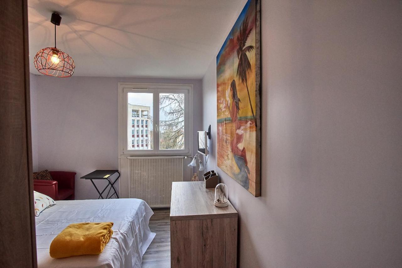 Chambre à louer dans un appartement proche du centre-ville Nevers Exterior foto